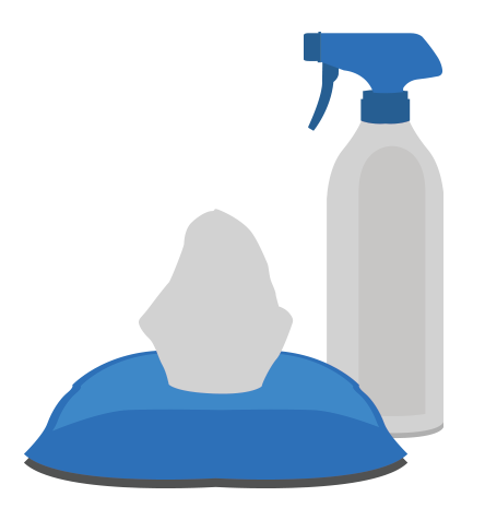 wipes disinfectants icon